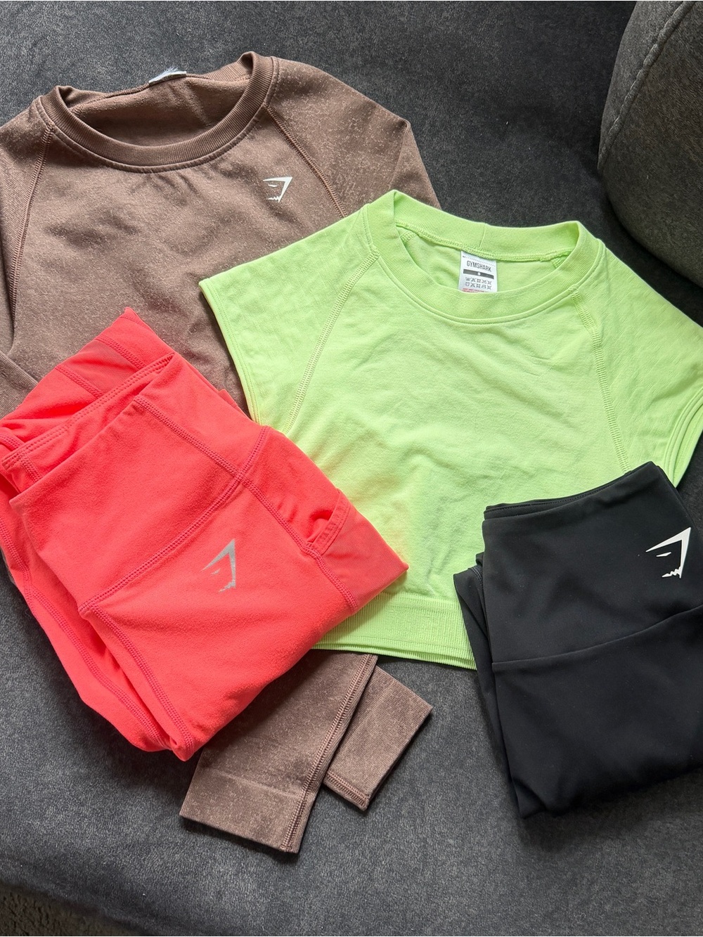 Gymshark Womens lot of 4 Athletic wear